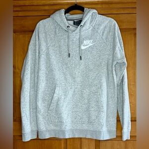 Nike Women’s Hoodie Sweatshirt Gray Size Medium